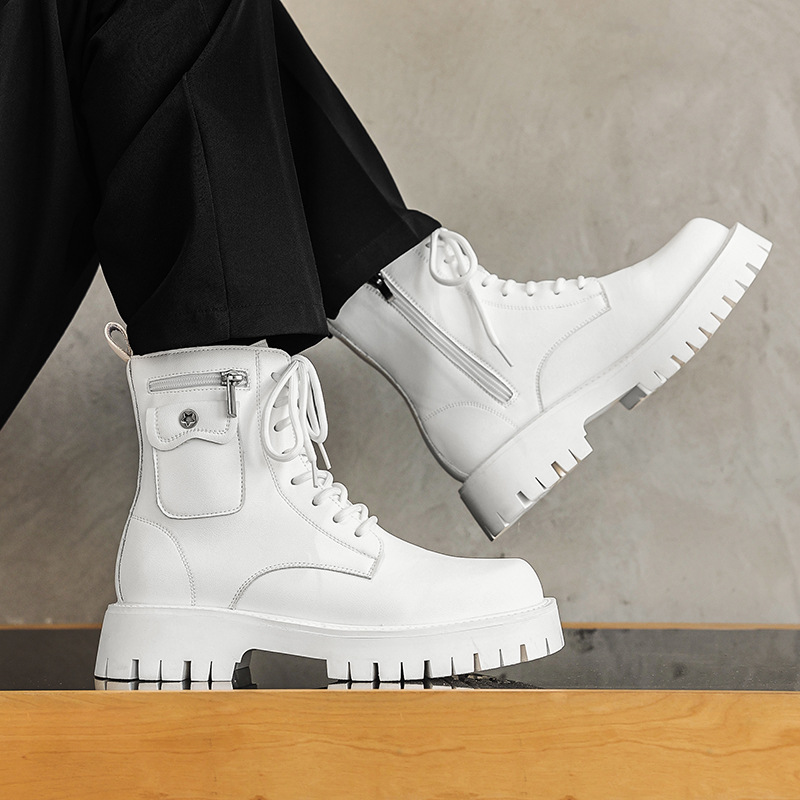 Street Fashion Trends 2025 - 2025 Trend Men Boots Sneakers Outdoor