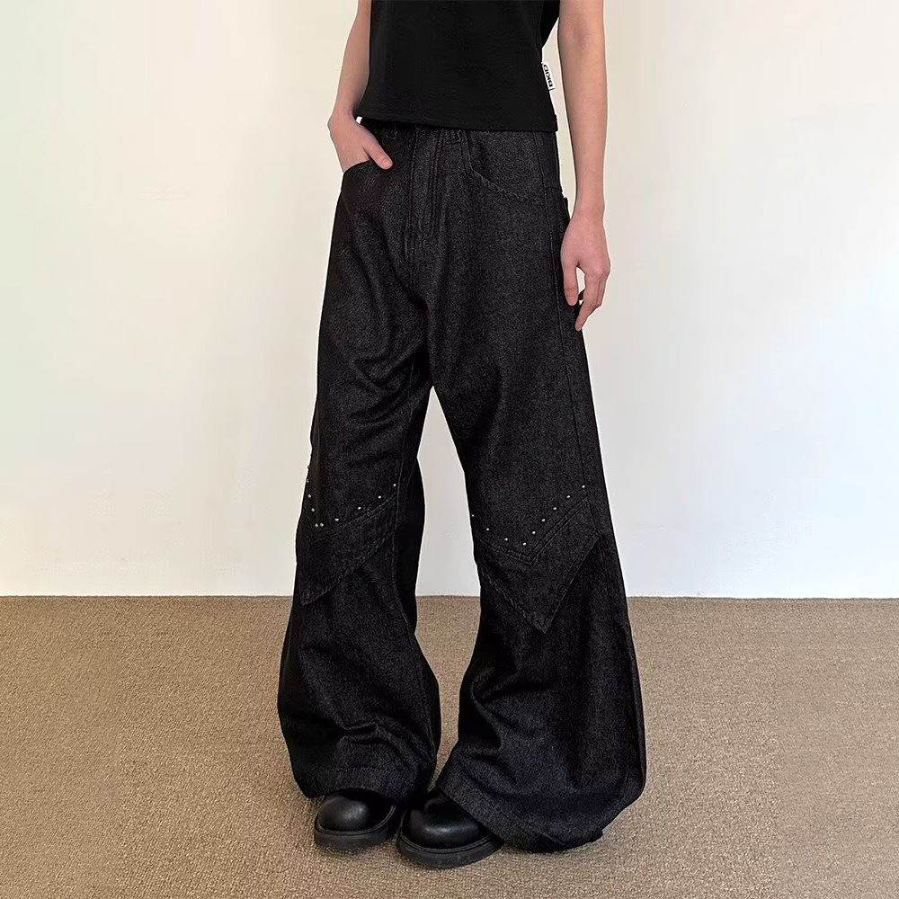 Street Fashion Trends 2025 - 2025 Summer New Men's Straight Flared