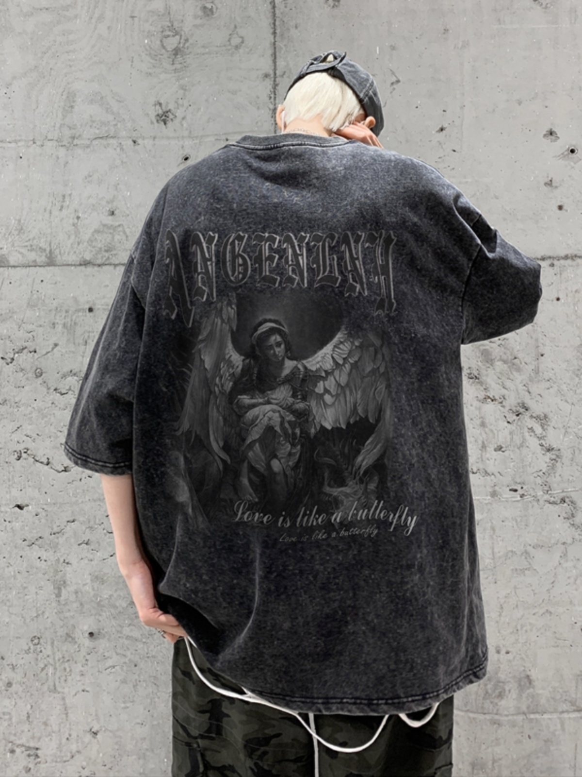 Street Fashion Baggy - European American Fashion Plus Size T-shirts