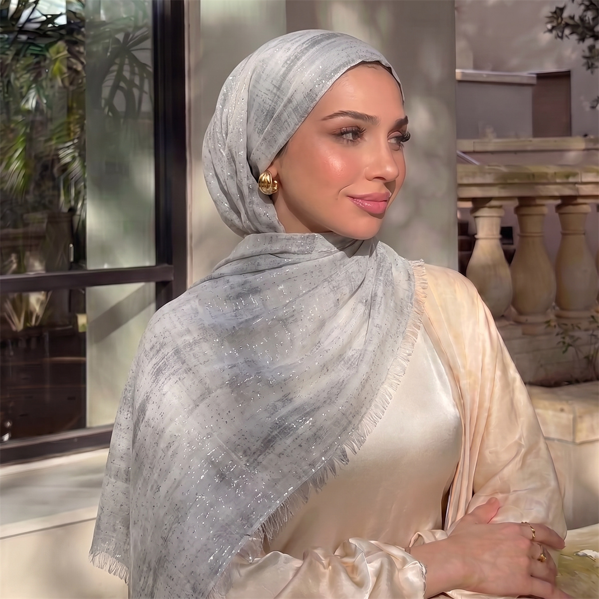 Street Fashion Hijab - Fashion Tie Dye Hijab Scarf Soft