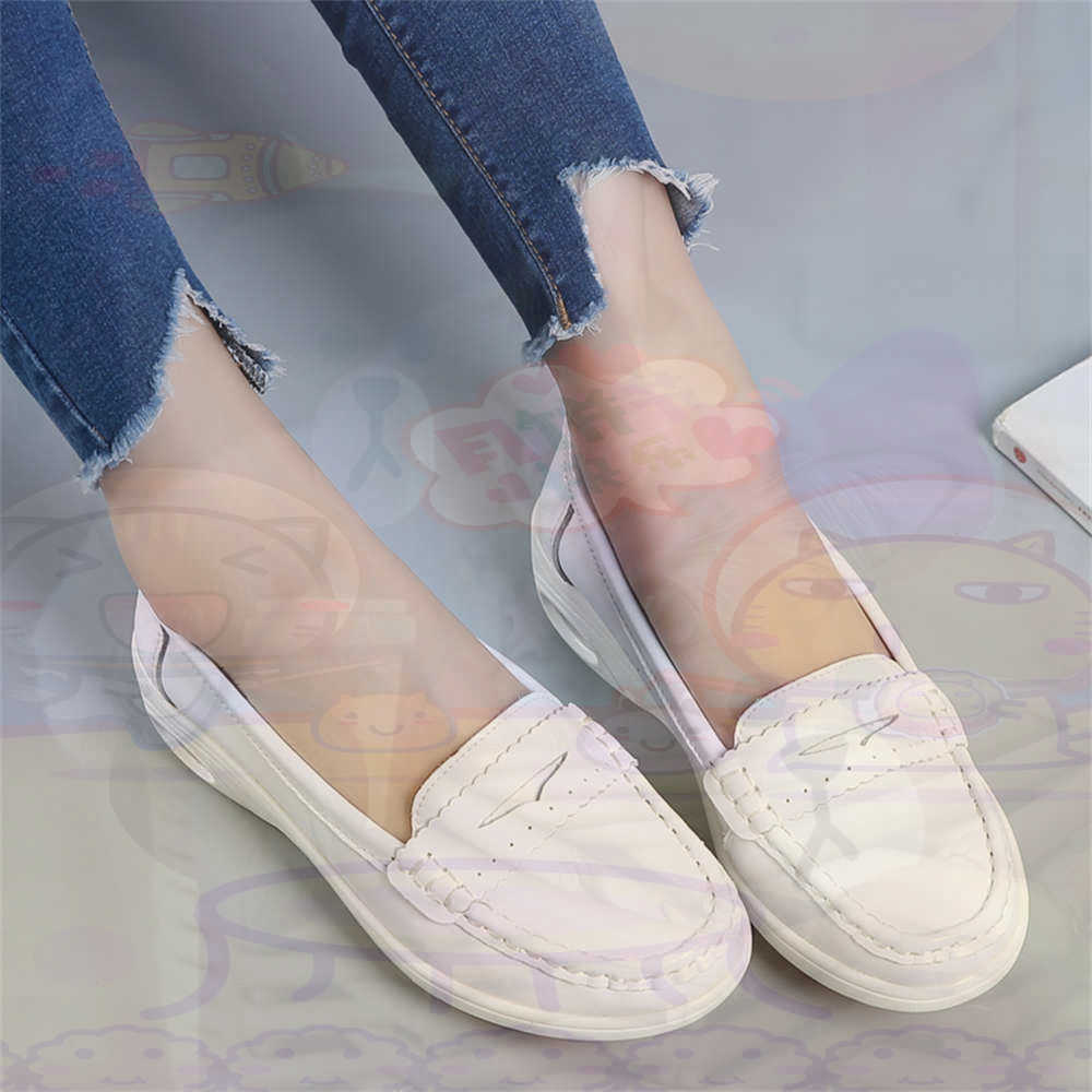 Street Fashion In Vietnam - Soft Slip-on Womens Large Size Shoes
