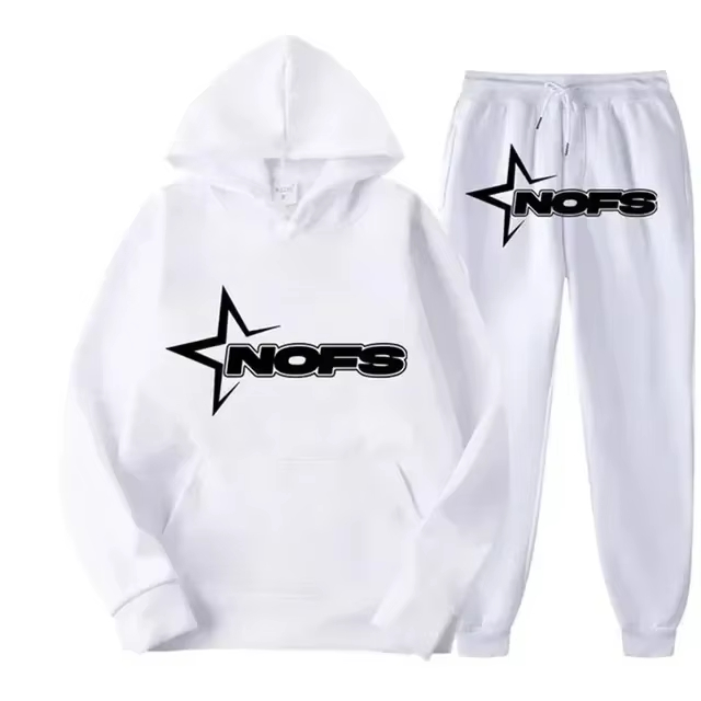 Street Fashion Winter - 2026 Streetwear Men Hooded Sweatshirt Tracksuit