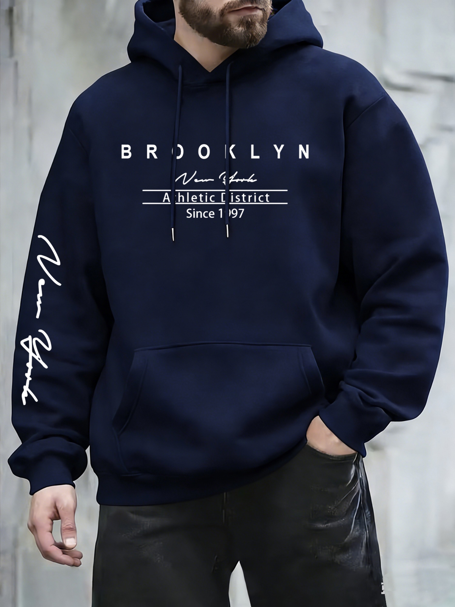Urban fashion men's hoodie on  - огляд і ціна Street Fashion Of New York