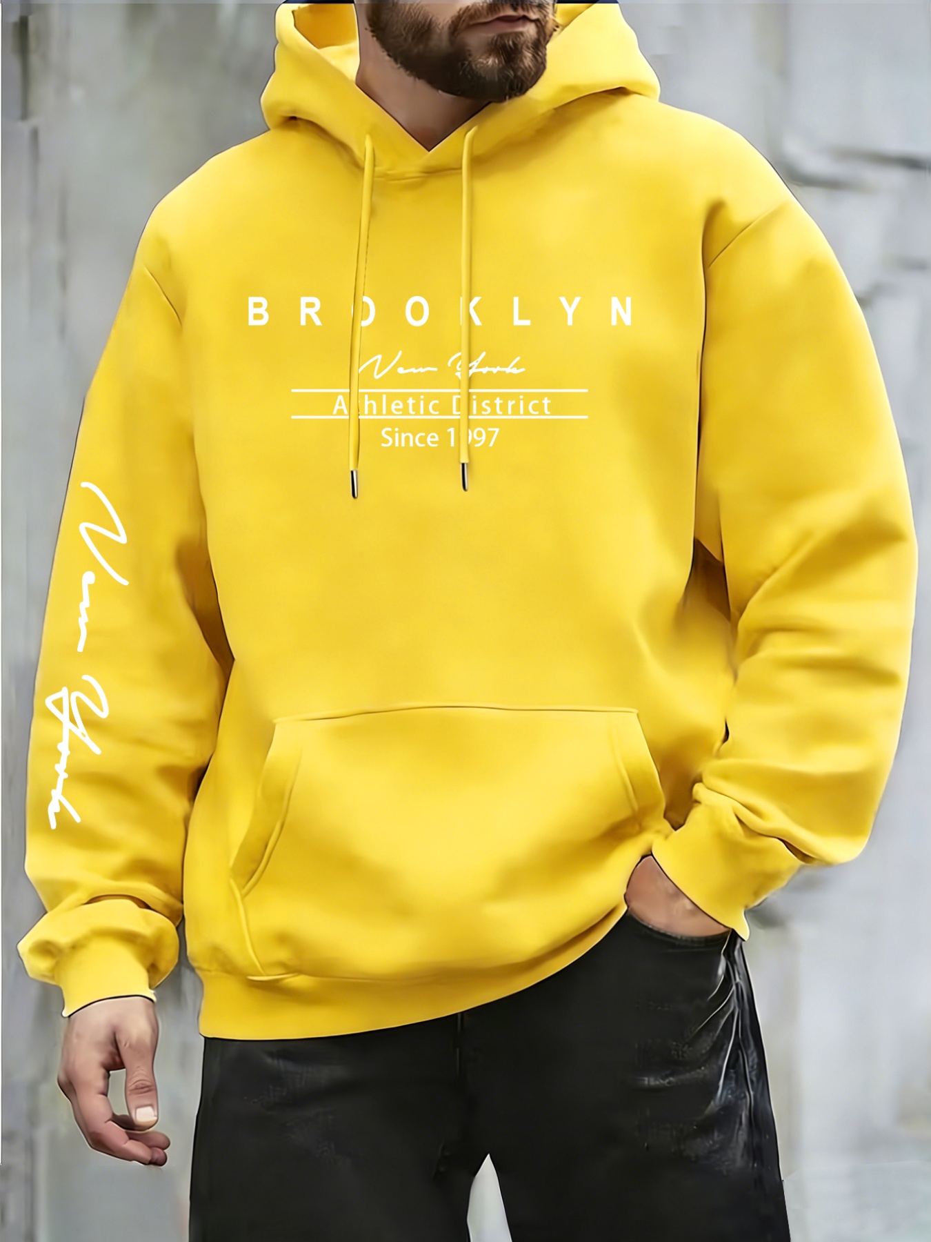 Urban fashion men's hoodie on  - огляд і ціна Street Fashion Of New York