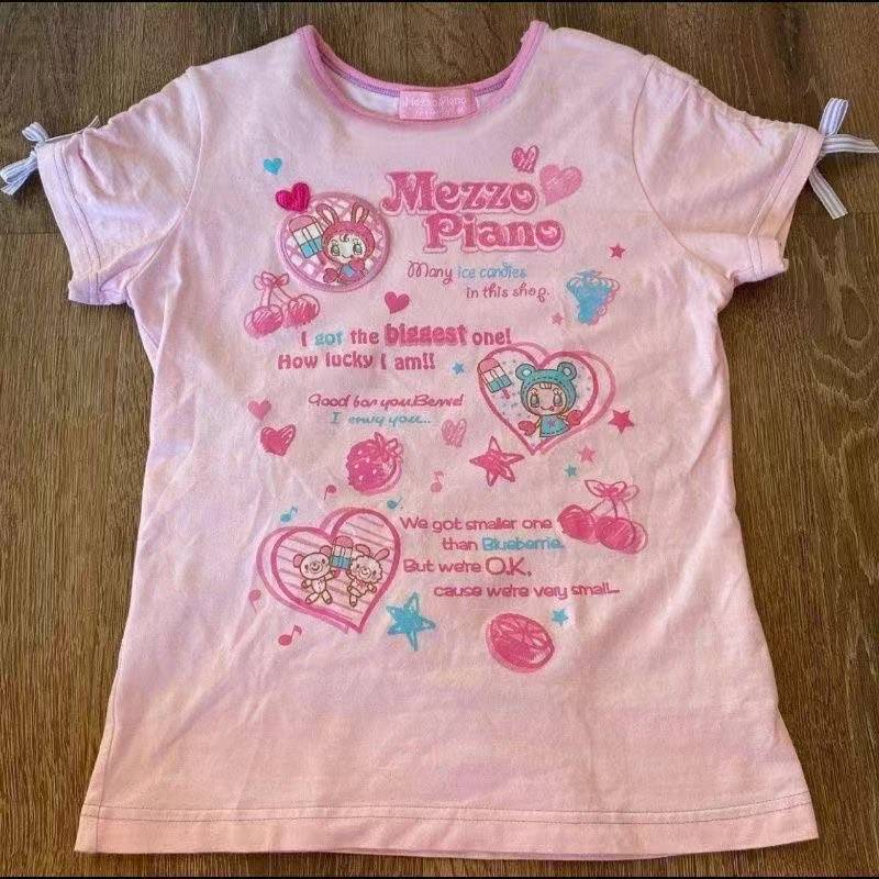Vintage Kawaii Cute Short Slee - огляд і ціна Street For Fashion