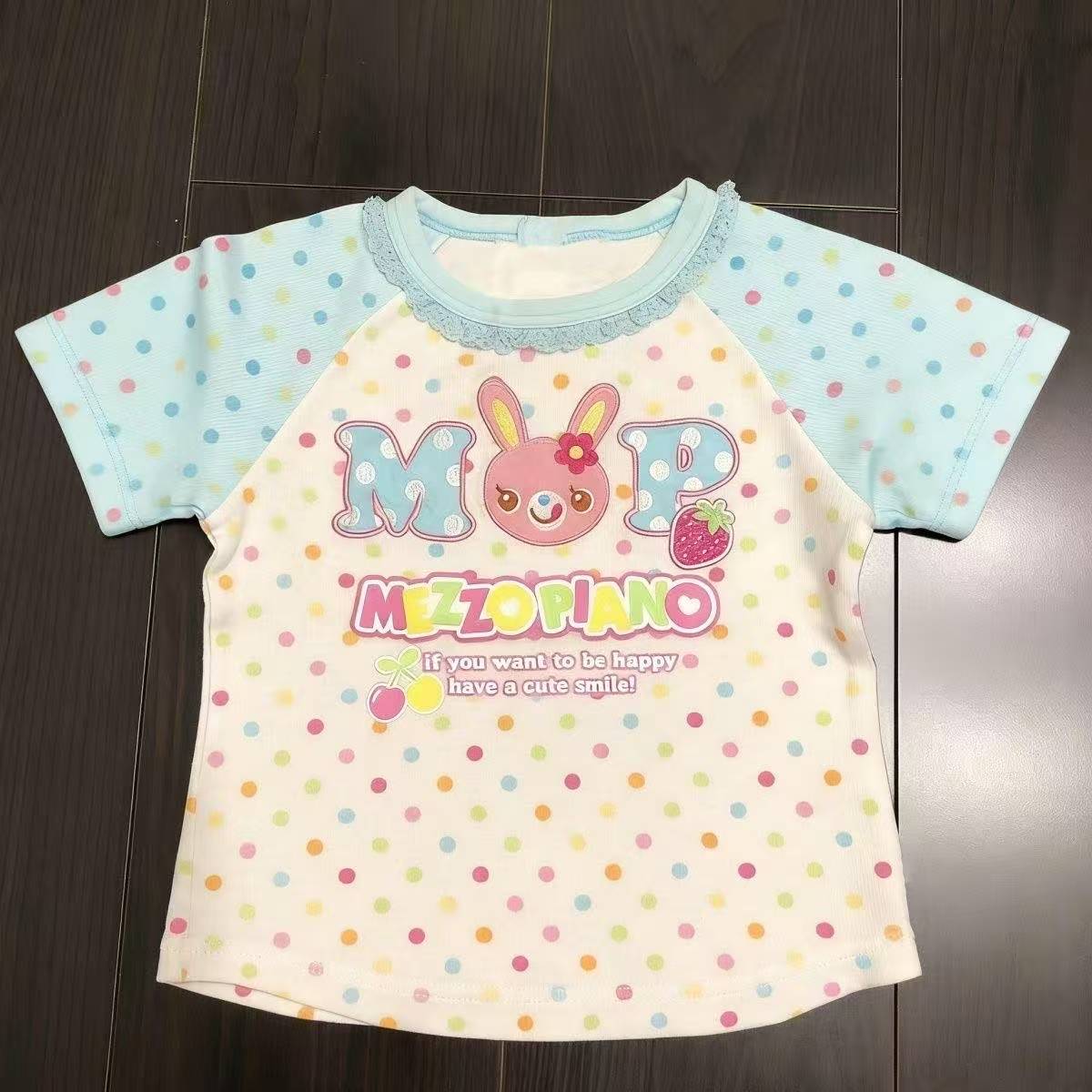 Vintage Kawaii Cute Short Slee - огляд і ціна Street For Fashion