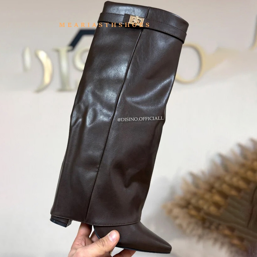 Women's Chunky Heel Knee High  - огляд і ціна Street Fashion Winter 2025