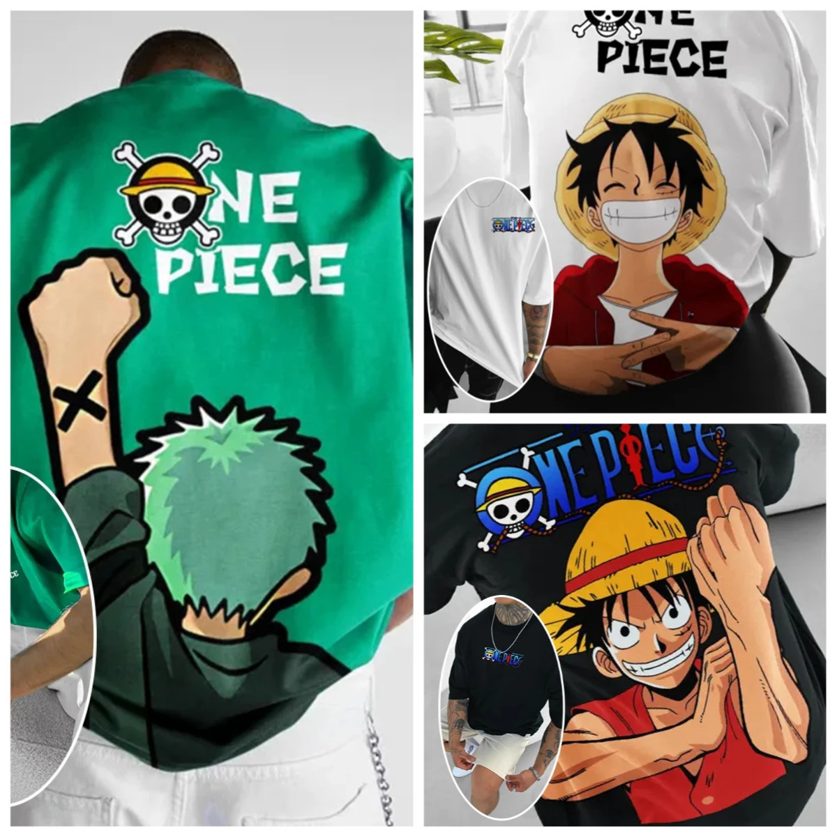 ONE PIECE Luffy Zoro 2025 Summ - огляд і ціна Street Fashion Trends 2025