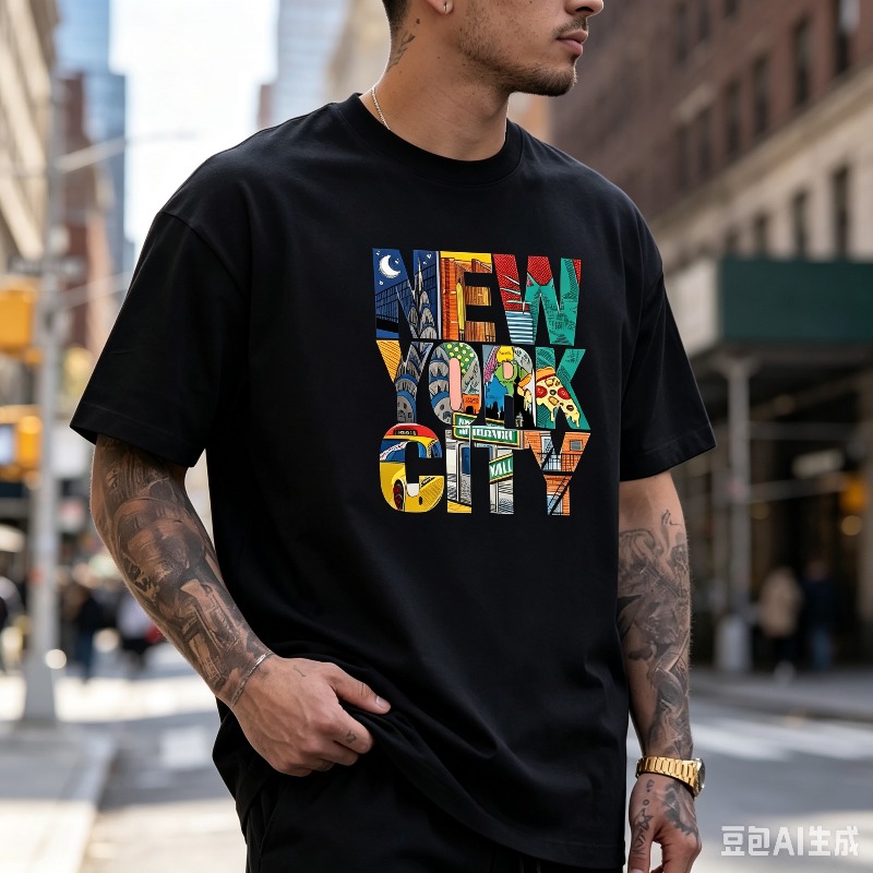 NEW YORK CITY Graphic T-Shirt  - огляд і ціна Street Fashion Nyc