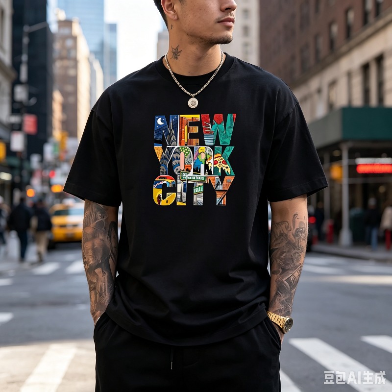 NEW YORK CITY Graphic T-Shirt  - огляд і ціна Street Fashion Nyc