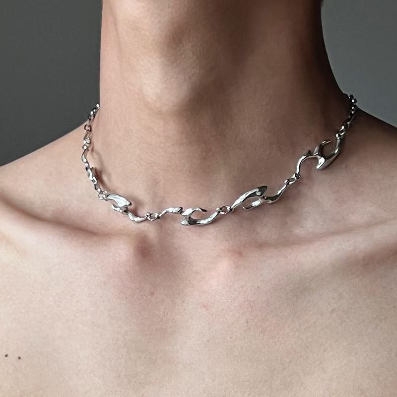 Irregular Shaped Metal Necklac - огляд і ціна Street Fashion Trends 2025