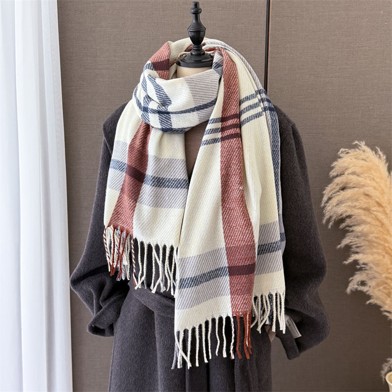 Luxury Plaid Scarf Fashion Pas - огляд і ціна Street Fashion Hijab