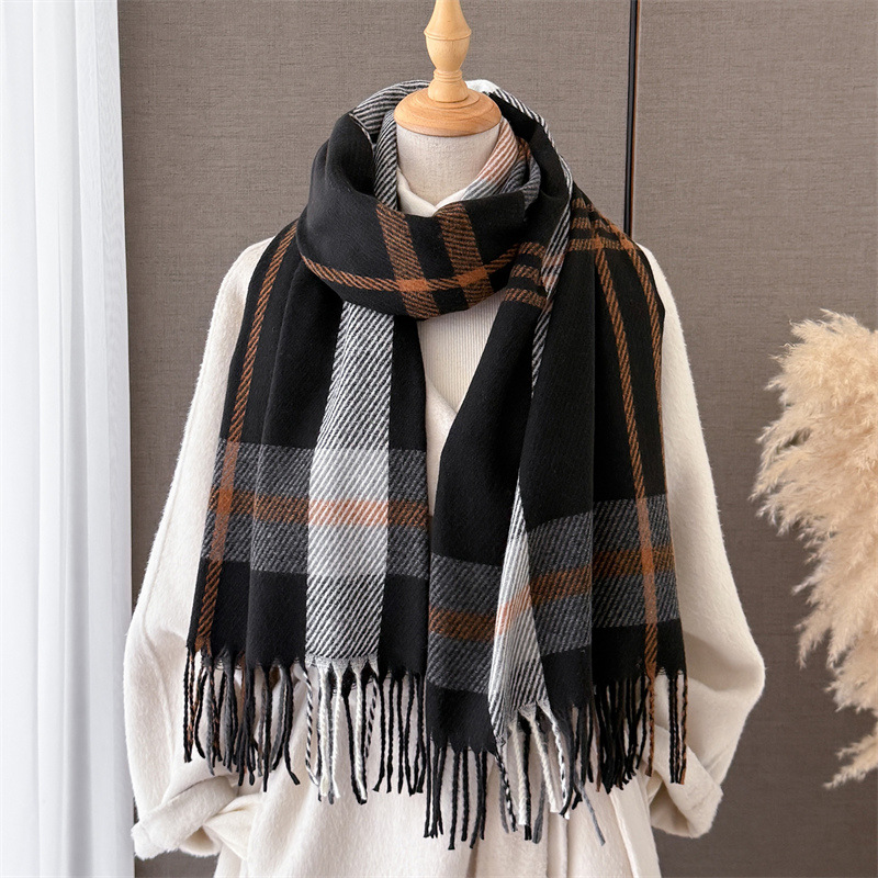 Luxury Plaid Scarf Fashion Pas - огляд і ціна Street Fashion Hijab