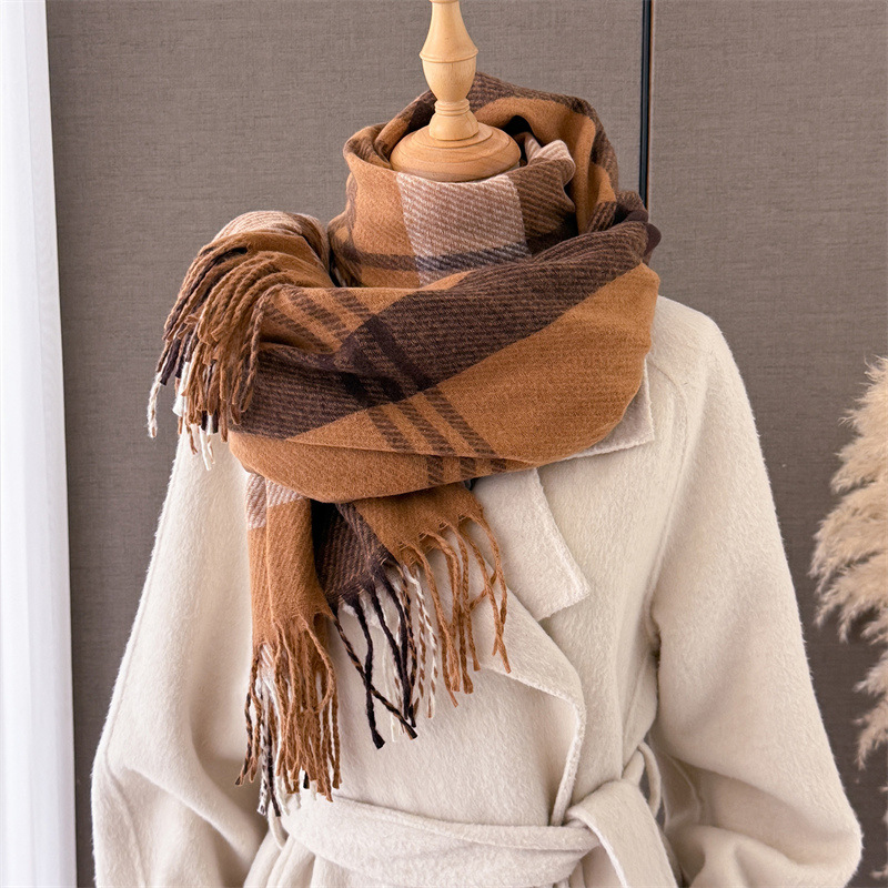 Luxury Plaid Scarf Fashion Pas - огляд і ціна Street Fashion Hijab