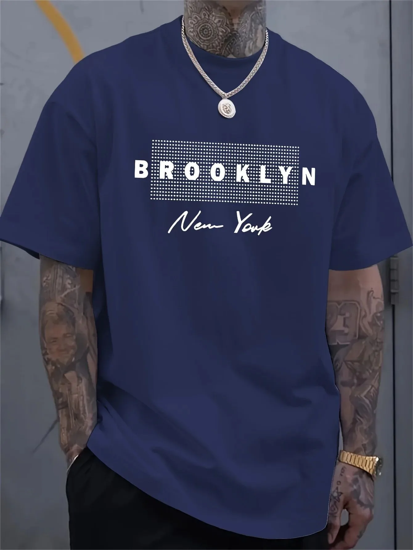 Men's New York Letter Printed  - огляд і ціна Street Fashion Of New York