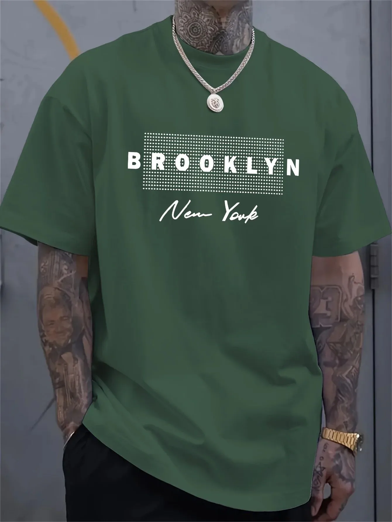 Men's New York Letter Printed  - огляд і ціна Street Fashion Of New York