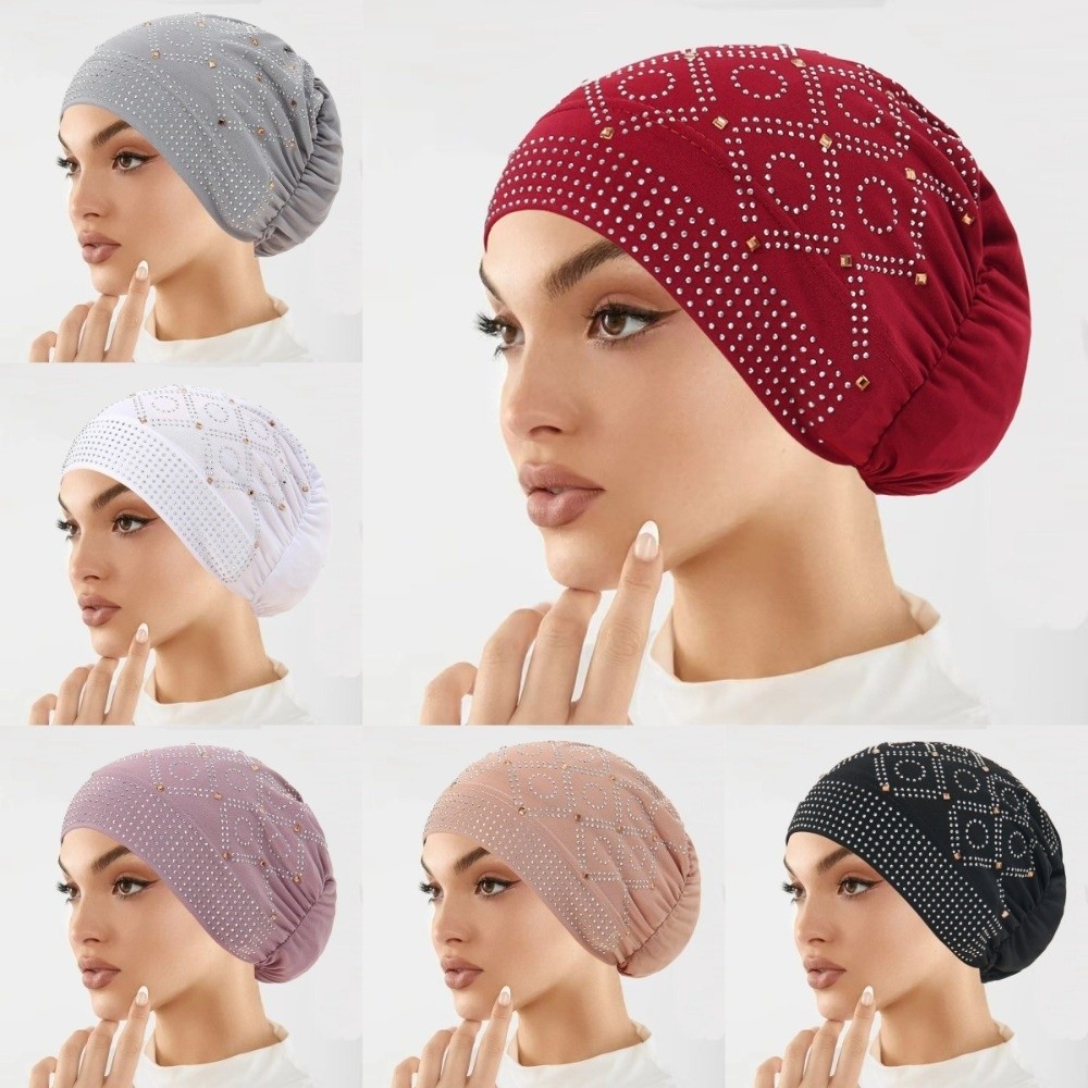Comfortable Encrusted Diamonds - огляд і ціна Street Fashion Hijab