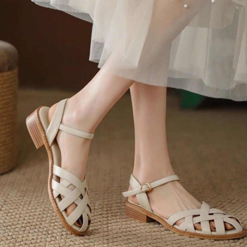 Shoes Female 2025 Buckle Strap - огляд і ціна Street Fashion Female