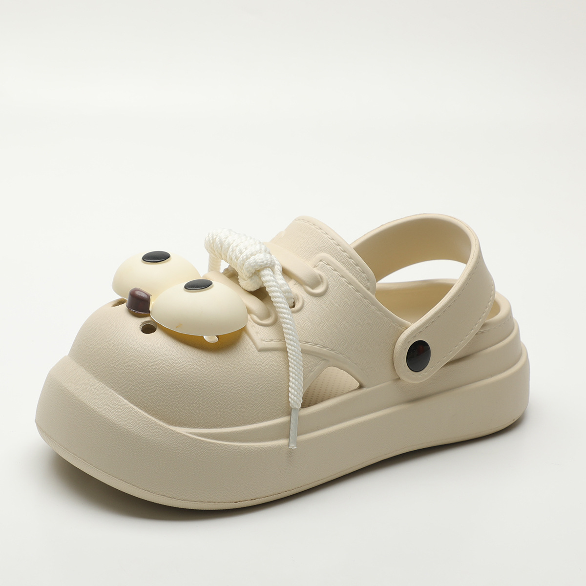 Cute DIY Big Eyes Fashion Clog - огляд і ціна Street Fashion Female