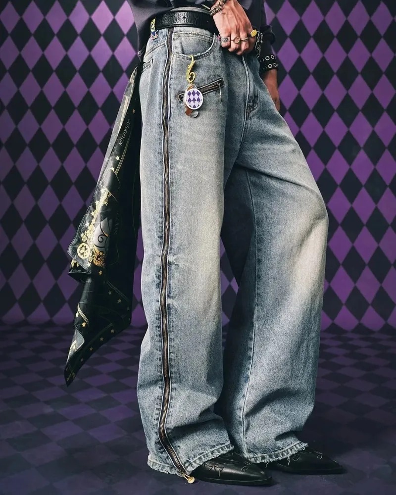 Y2K Streetwear Men Hip Hop Har - огляд і ціна Street Fashion Baggy