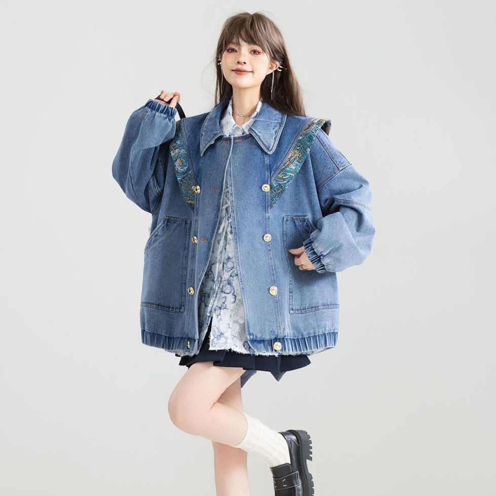 Vintage Denim Jacket Outwear W - огляд і ціна Street Fashion Winter 2025