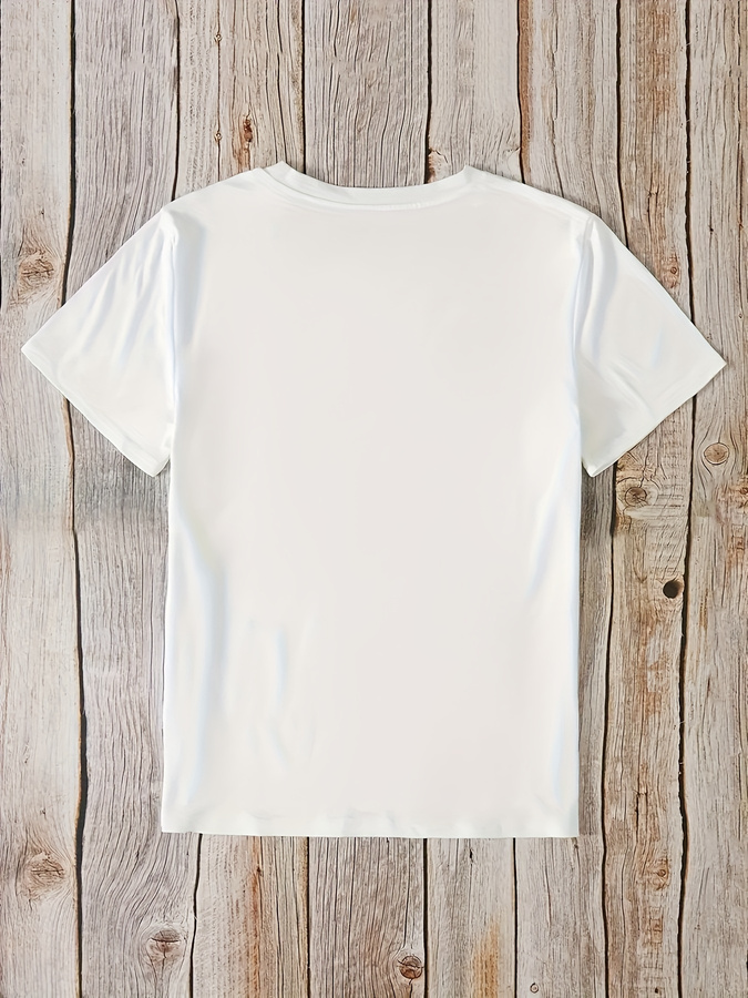 Cartoon Donut Print T-shirt, S - огляд і ціна Street Fashion Trends 2025