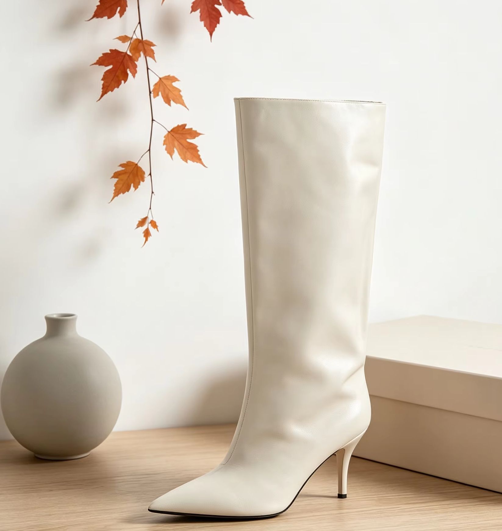 Slouch Wide Cuff Knee High Boo - огляд і ціна Street Fashion Winter