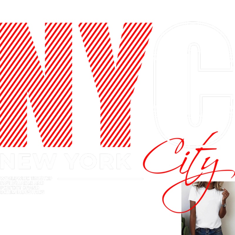 NYC Letter Stripe Heat - Trans - огляд і ціна Street Fashion Nyc