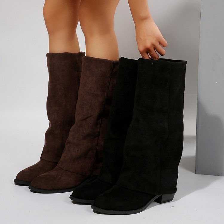 Women's Knee High Boots Autumn - огляд і ціна Street Fashion Winter