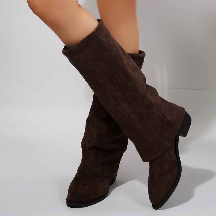 Women's Knee High Boots Autumn - огляд і ціна Street Fashion Winter