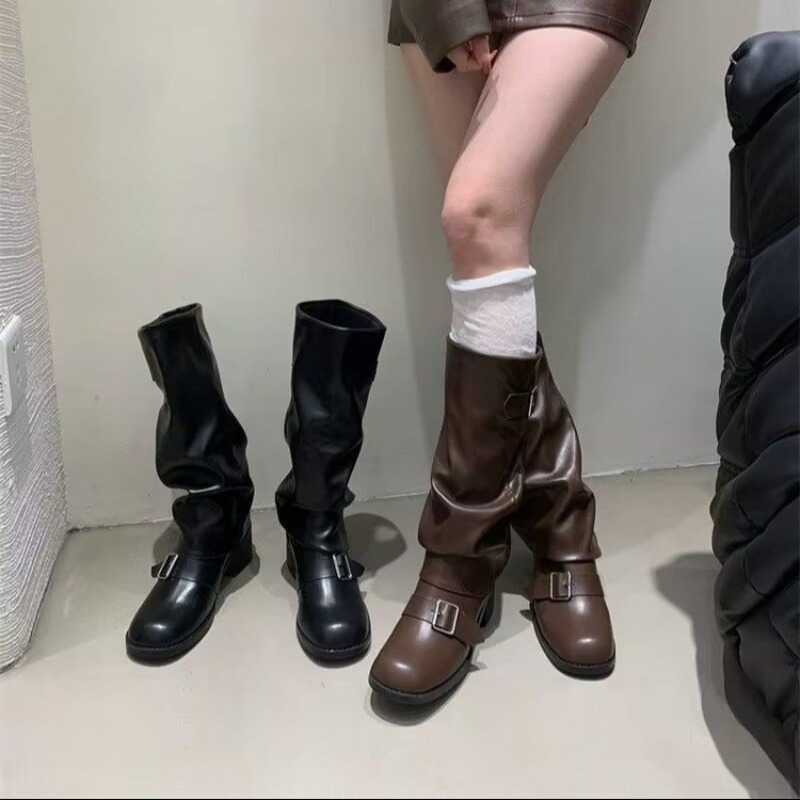 2025Woman Boots Knee High Plat - огляд і ціна Street Fashion Trends 2025