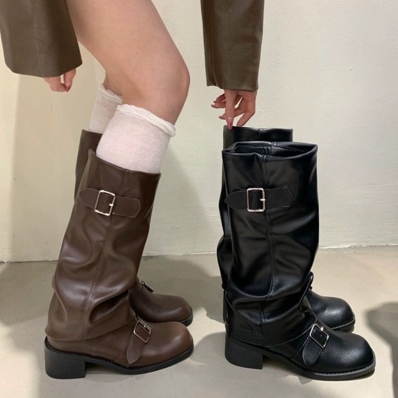 2025Woman Boots Knee High Plat - огляд і ціна Street Fashion Trends 2025