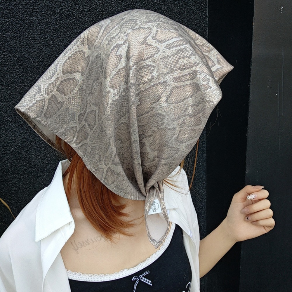 Headwear Y2K Snake Print Hair  - огляд і ціна Street Fashion Baggy