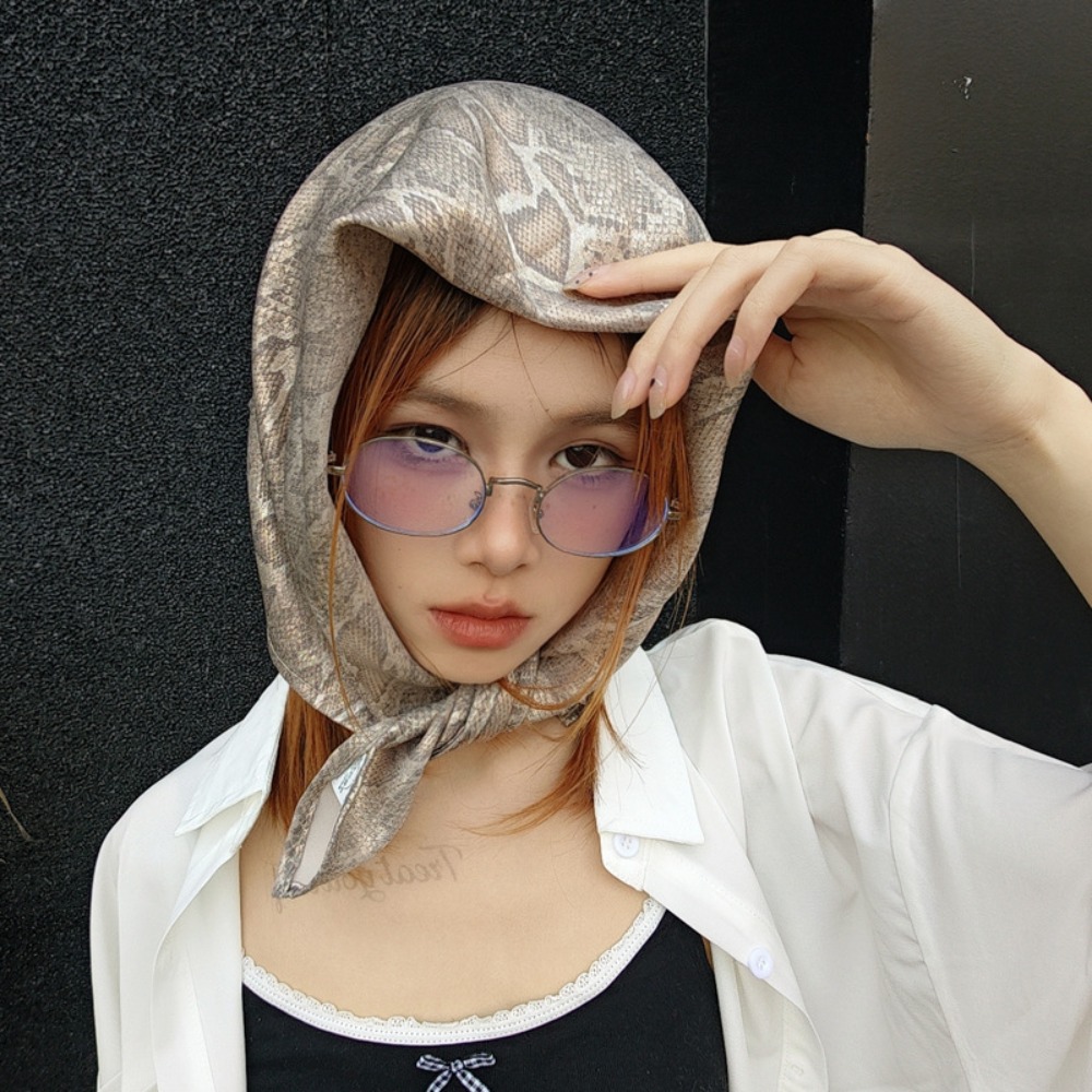 Headwear Y2K Snake Print Hair  - огляд і ціна Street Fashion Baggy