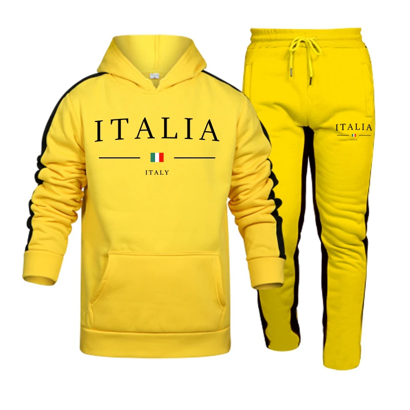 Men's Tracksuit 2 Pcs Sets Fas - огляд і ціна Street Fashion Winter