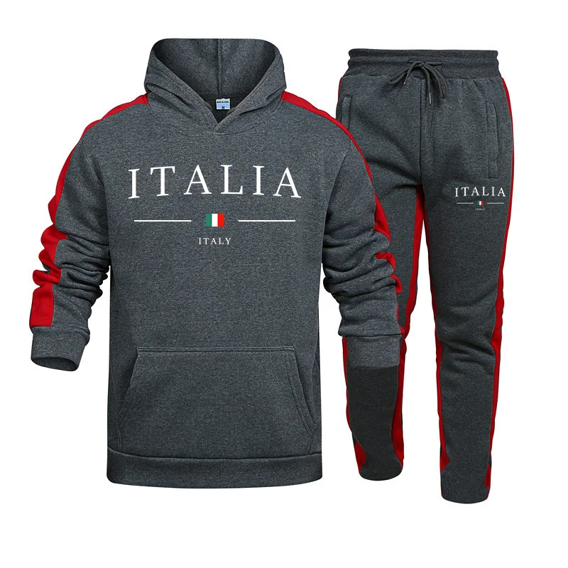Men's Tracksuit 2 Pcs Sets Fas - огляд і ціна Street Fashion Winter