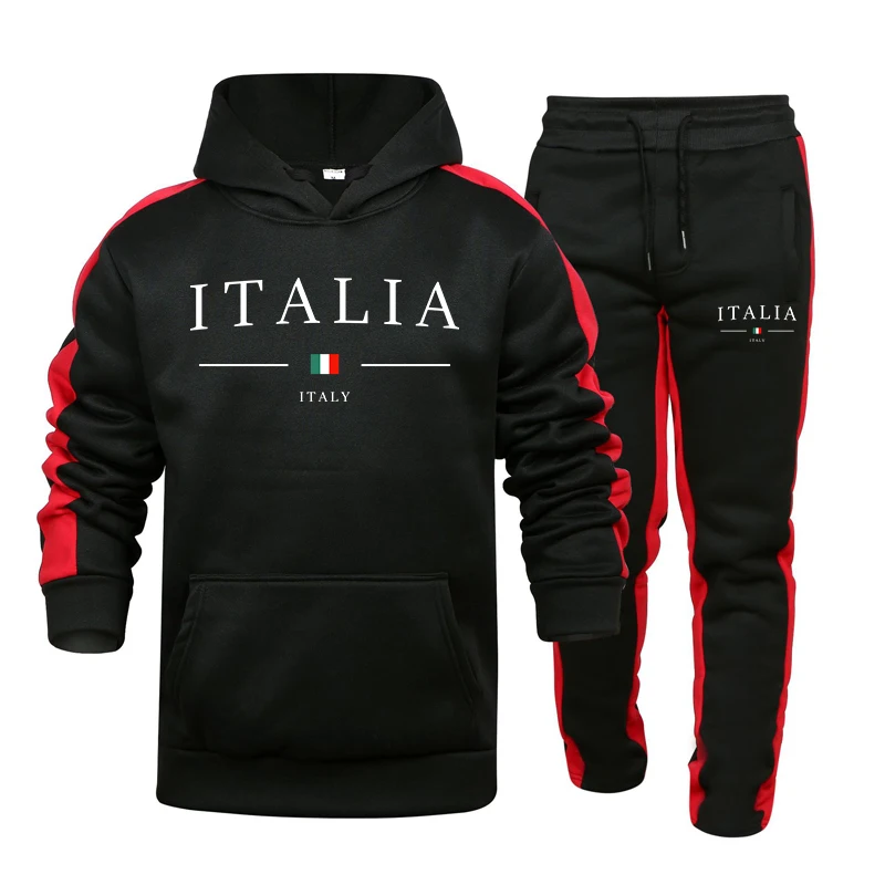Men's Tracksuit 2 Pcs Sets Fas - огляд і ціна Street Fashion Winter