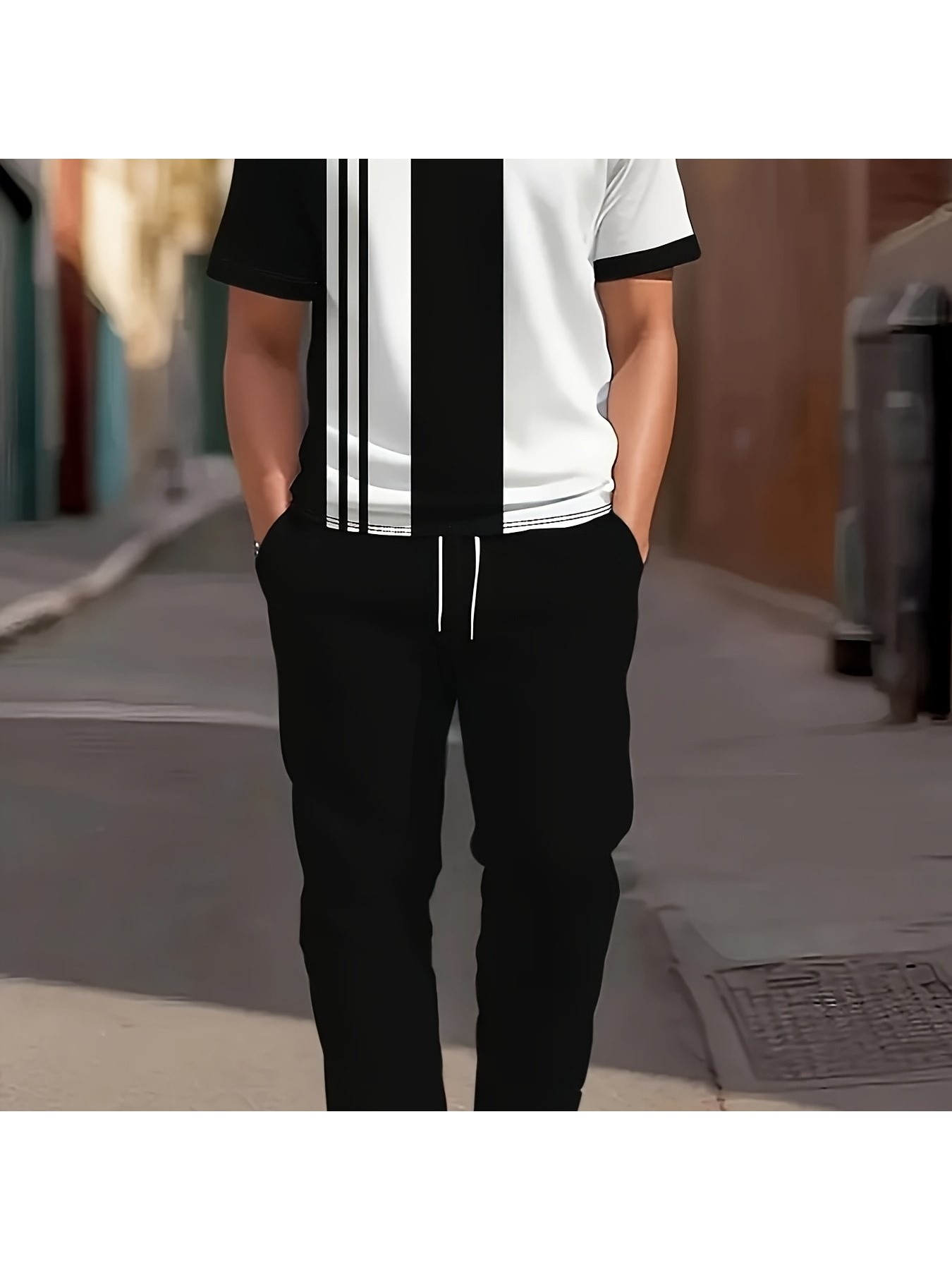 2026 Summer New Men's Short-Sl - огляд і ціна Street Fashion Style