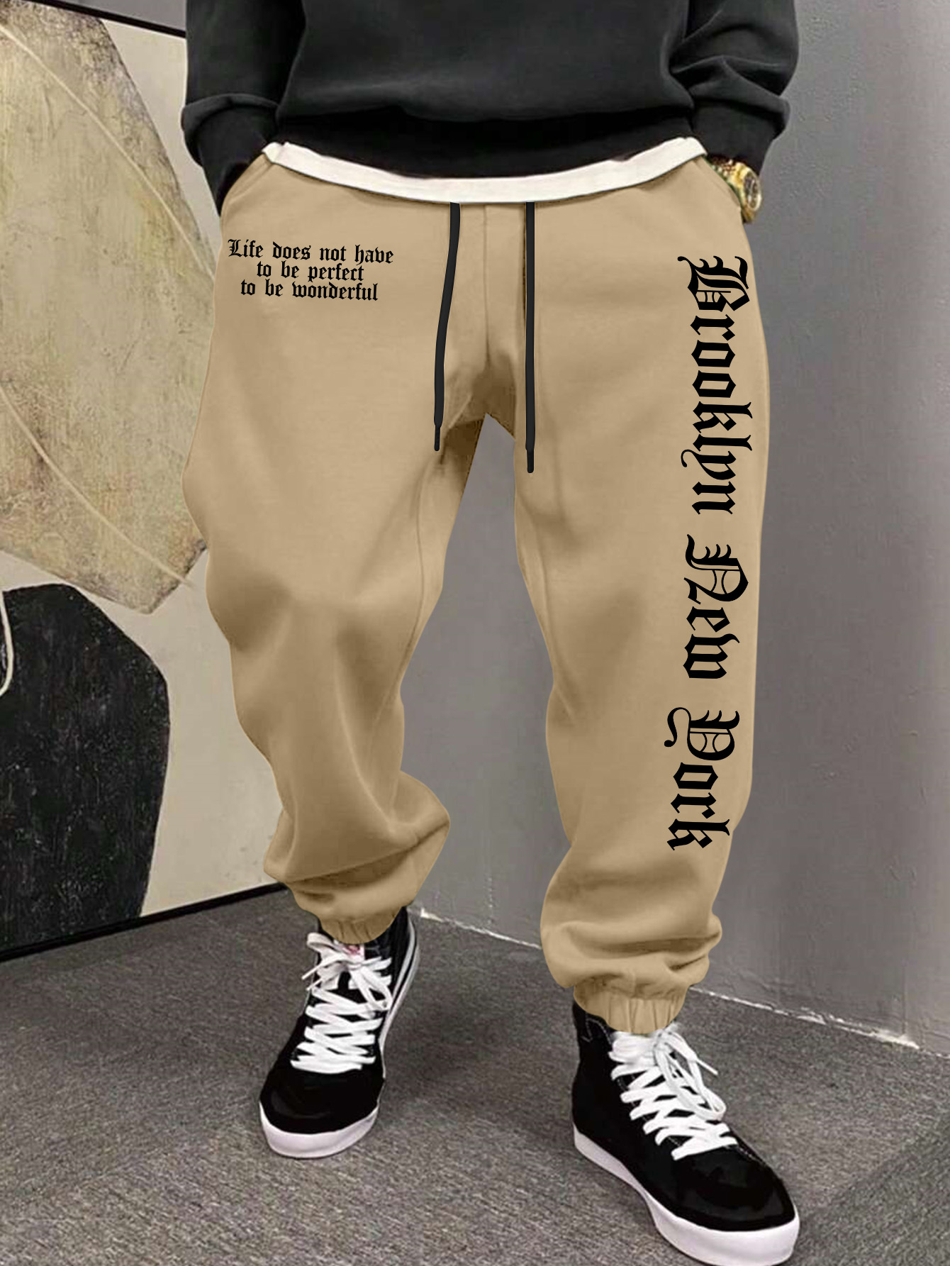 Men's Aesthetic NYC Life Sloga - огляд і ціна Street Fashion Nyc