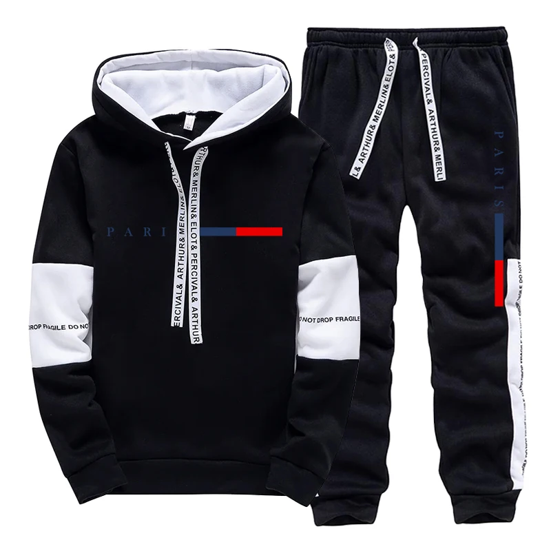 Men's Set/Hoodie/Pants Paris F - огляд і ціна Street Fashion Winter