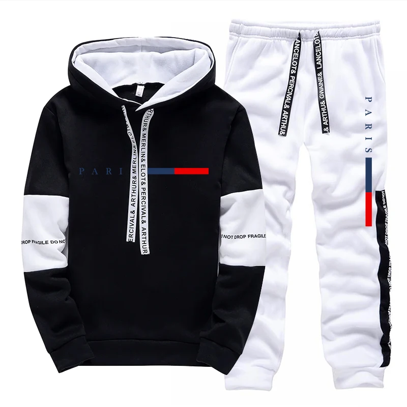 Men's Set/Hoodie/Pants Paris F - огляд і ціна Street Fashion Winter