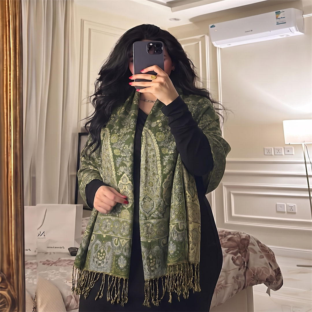 Fashion Paisley Jacquard Tasse - огляд і ціна Street Fashion Hijab