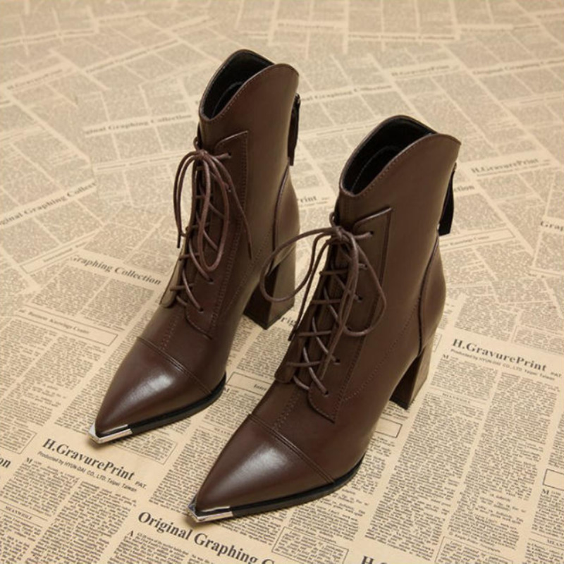 Women's Ankle Boots Fashion Po - огляд і ціна Street Fashion Winter 2025